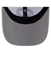 New Era Men's White Cincinnati Reds Flag 9FORTY Trucker Adjustable Hat