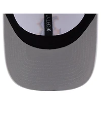 New Era Men's White Boston Red Sox Flag 9FORTY Trucker Adjustable Hat