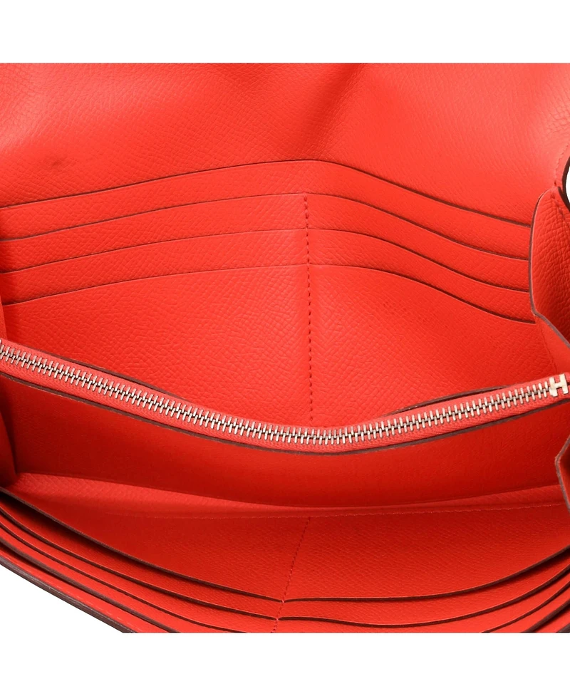Pre-Owned HERMES Long Kelly Wallet Epsom
