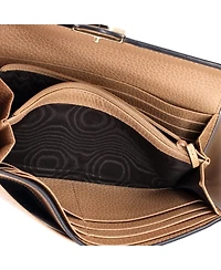 Pre-Owned Gucci Icon Continental Wallet Leather