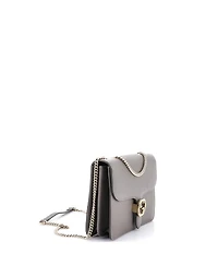 Pre-Owned Gucci Medium Interlocking Shoulder Bag Leather