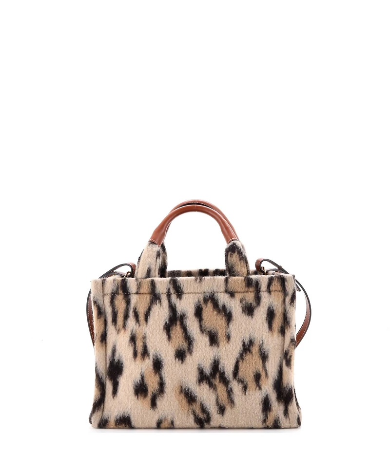 Pre-Owned Celine Small Cabas Thais Tote Printed Wool