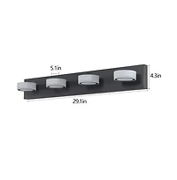 Busdays Inch Modern Light Led Vanity Light Bathroom Wall Light Fixture for Mirror Shower and Bathroom Decor