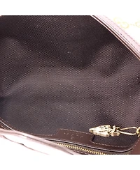 Pre-Owned Gucci Small Luce Shoulder Bag Gg Canvas with Leather