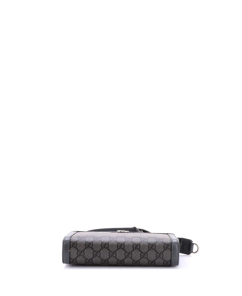 Pre-Owned Gucci Small Ophidia Convertible Shoulder Bag Gg Coated Canvas