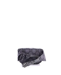 Pre-Owned Gucci Ripstop Belt Bag Gg Nylon and Leather