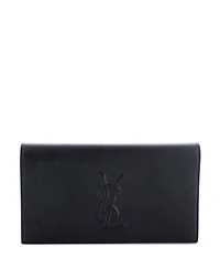 Pre-Owned Saint Laurent Large Belle de Jour Clutch Leather