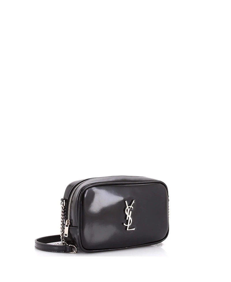 Pre-Owned Saint Laurent Mini Lou Camera Bag Leather