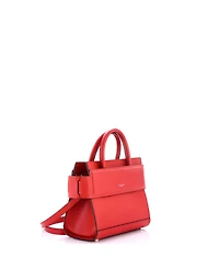 Pre-Owned Givenchy Mini Horizon Satchel Leather