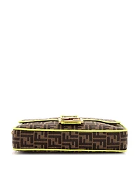 Pre-Owned Fendi Large Baguette Nm Bag Zucca Canvas