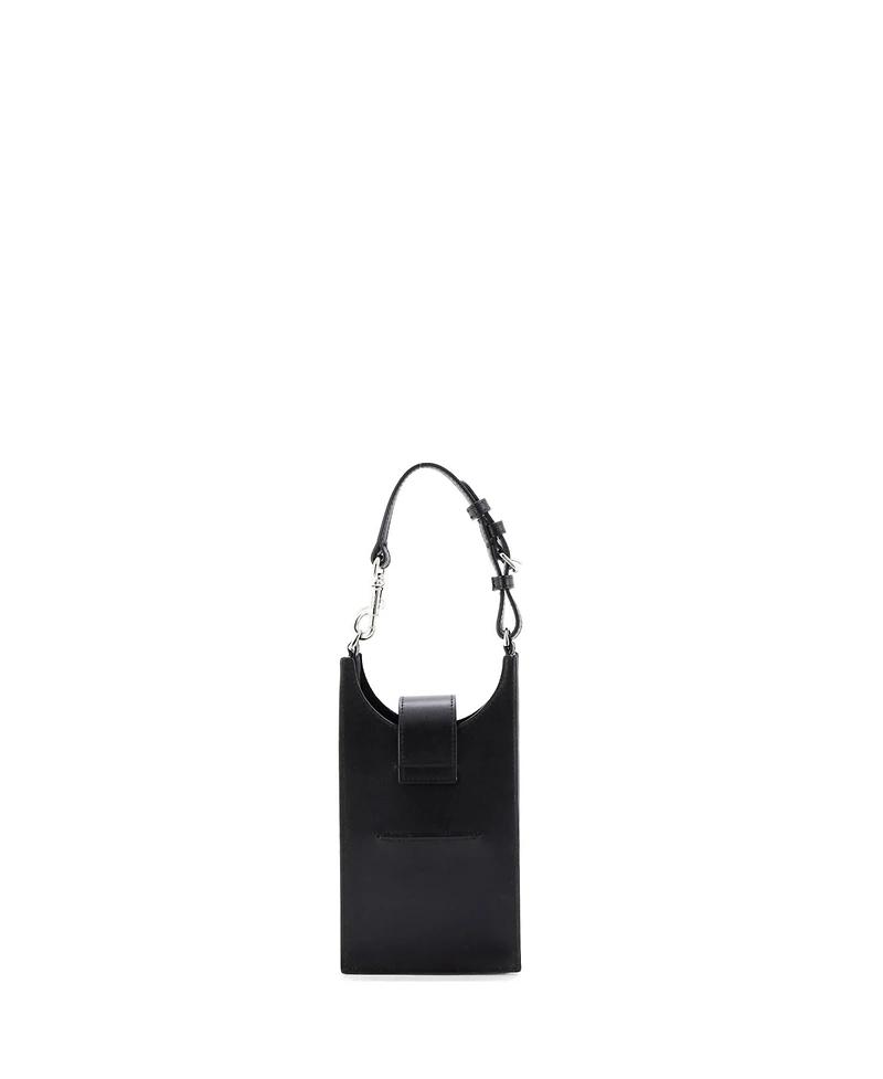Pre-Owned Fendi Phone Holder Bag Zucca Canvas and Leather