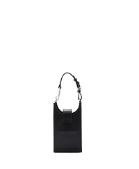 Pre-Owned Fendi Phone Holder Bag Zucca Canvas and Leather