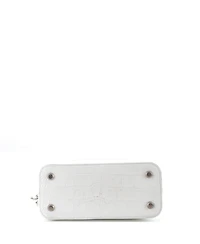 Pre-Owned Balenciaga Small Logo Ville Bag Embossed Leather