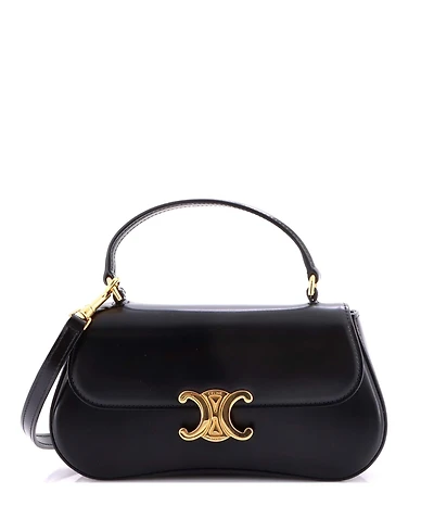 Pre-Owned Celine Teen Lola Triomphe Top Handle Bag Leather