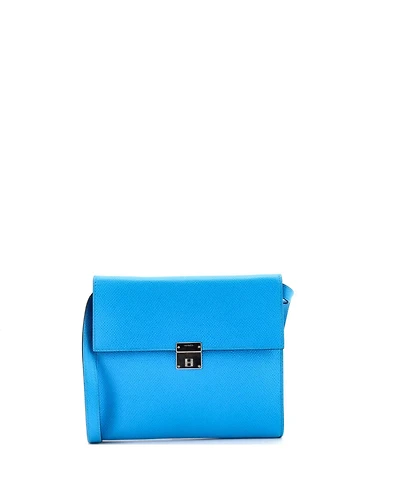 Pre-Owned HERMES 16 Clic Wallet on Strap Epsom