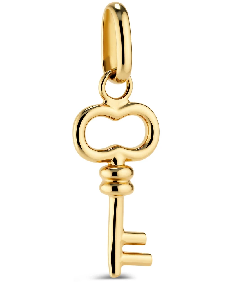Devata Key Charm Pendant in 14K Gold
