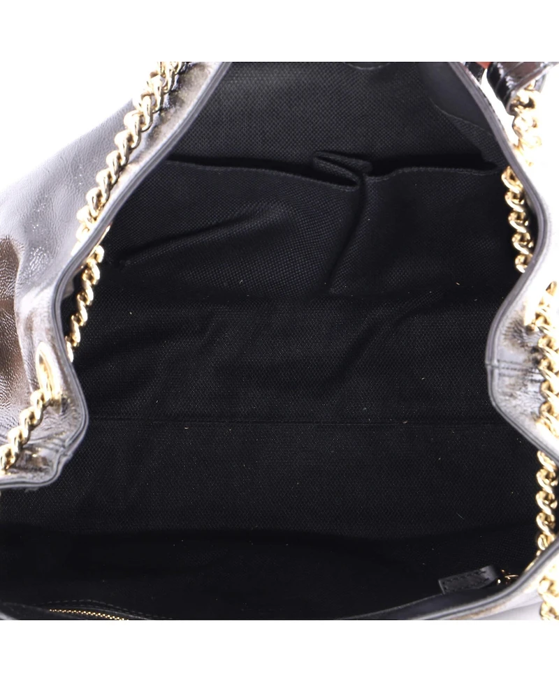 Pre-Owned Gucci Medium Soho Chain Strap Shoulder Bag Patent