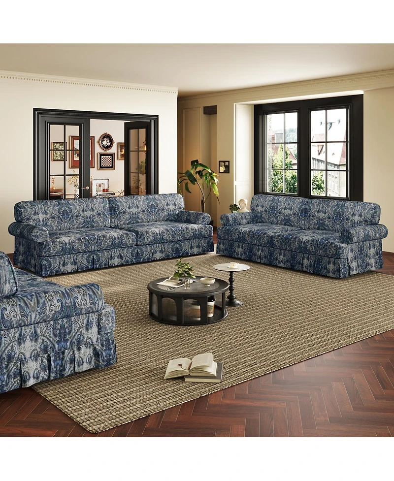 Streamdale Furniture Luxuriously Comfortable 4-Seater Cloud Couch, Fabric Sofa