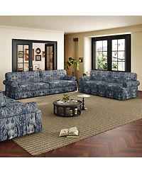 Streamdale Furniture Luxuriously Comfortable 4-Seater Cloud Couch, Fabric Sofa
