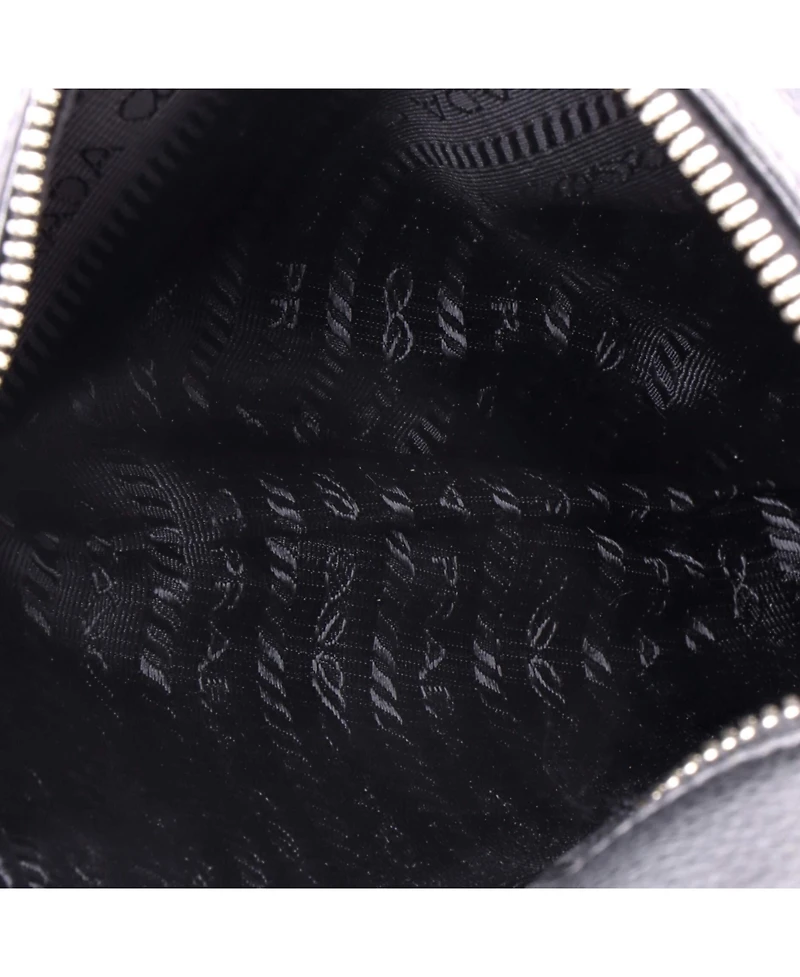 Pre-Owned Prada Triangle Logo Sling Bag Leather