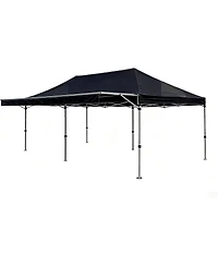 gaomon 10x20 ft Pop Up Canopy Tent, Portable Instant Shelter with 8x8 ft Cover, for Patio, Garden, Beach