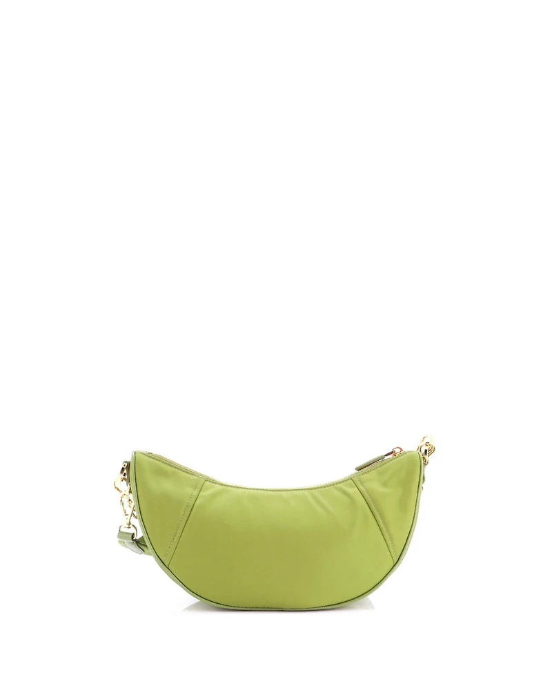 Pre-Owned Prada Demi Lune Shoulder Bag Re-Nylon