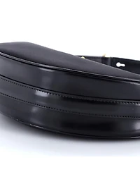 Pre-Owned Prada Small Arque Half Moon Hobo Tessuto