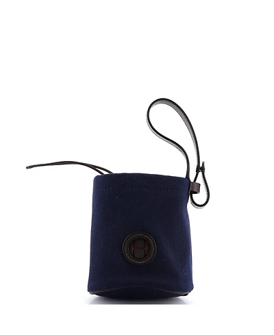 Pre-Owned HERMES On-The-Go Dog Pouch Toile