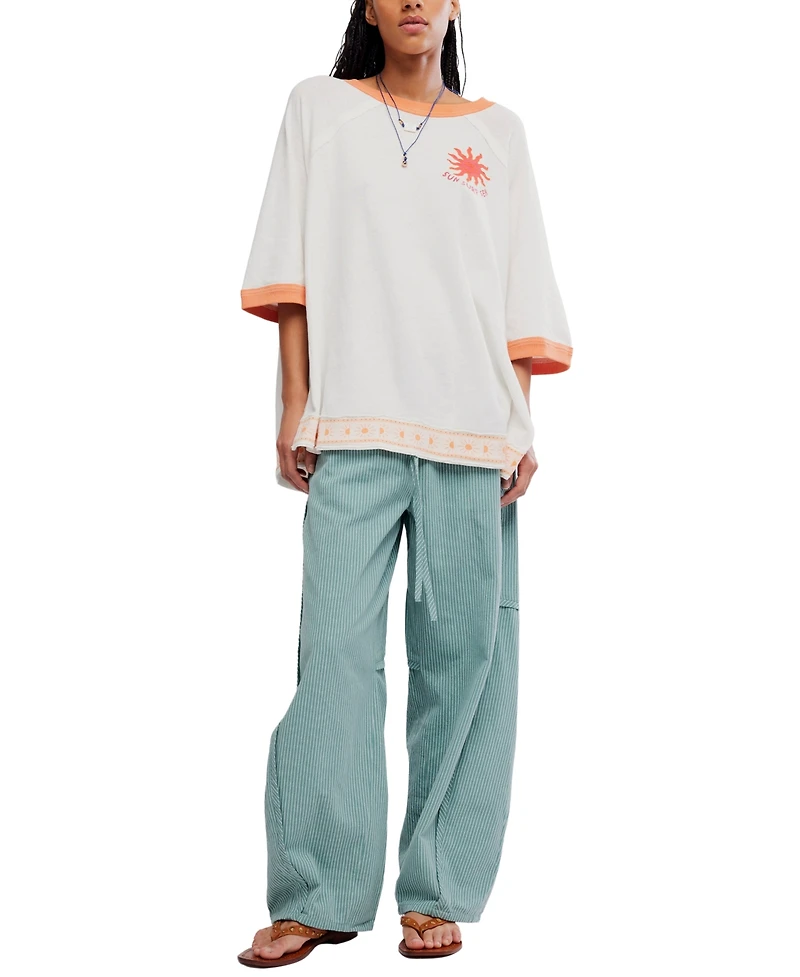 Free People Women's Giulia Oversized T-Shirt