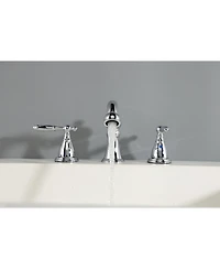 Phying Bathroom Faucet For bathroom Sink With Two Handles And Supply Lines