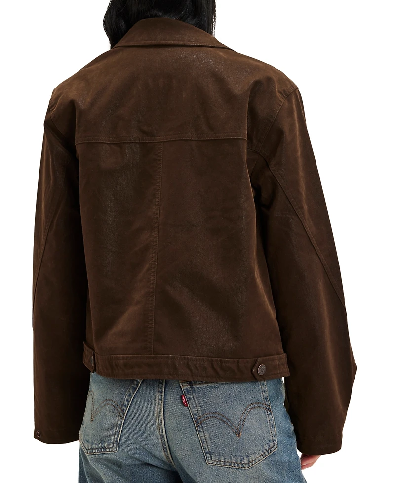 Free People Women's Boxy Collared Neck Jacket