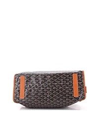 Pre-Owned Goyard Pm Hardy Pet Carrier Coated Canvas