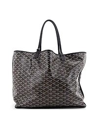 Pre-Owned Goyard Gm Anjou Reversible Tote Printed Coated Canvas