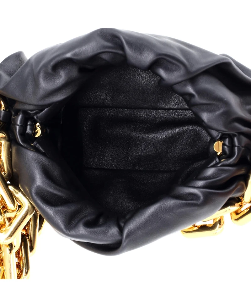 Pre-Owned Bottega Veneta Teen The Chain Pouch Leather