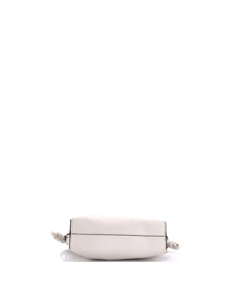 Pre-Owned Loewe Mini Flamenco Knot Clutch Leather