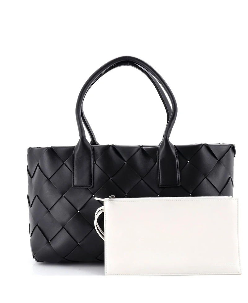Pre-Owned Bottega Veneta Medium Cabat Tote Maxi Intrecciato Nappa