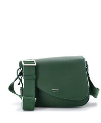 Pre-Owned Salvatore Ferragamo Small Fiamma Messenger Bag Leather