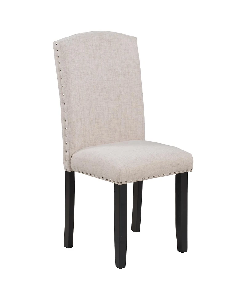 Streamdale Furniture 6 Piece Modern Dining Set with Marble Veneer Table and Bench