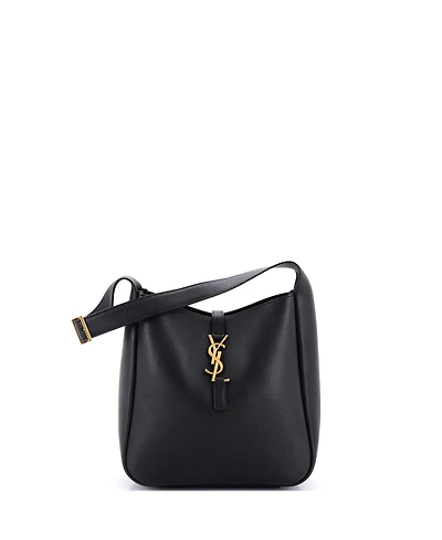 Pre-Owned Saint Laurent Small Le 5 a 7 Supple Hobo Leather