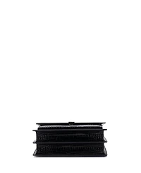 Pre-Owned Saint Laurent Medium Sunset Crossbody Bag Embossed Leather
