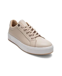 Forever & Always Shoes Women's Pallen Leather Casual Sneaker