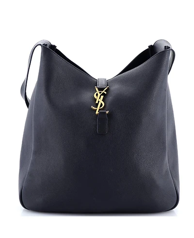Pre-Owned Saint Laurent Large Le 5 a 7 Supple Hobo Leather