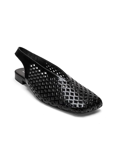 Forever & Always Shoes Women's Delizia Leather Slingback Shoe