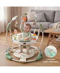 Kinder King Toddler Activity Center, 360degree(s) Rotating Seat and Adjustable Heights