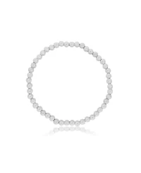 The Lovery Ball Bead Stretch Bracelet Sterling Silver