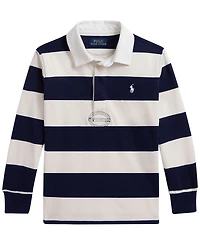 Polo Ralph Lauren Boys' 2T-7 Iconic Long-Sleeve Rugby Shirt