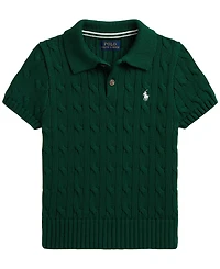 Polo Ralph Lauren Boys' 2T-7 Cable-Knit Cotton Shirt