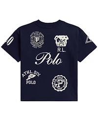 Polo Ralph Lauren Boys' 2T-7 Big Fit Cotton Graphic T-Shirt