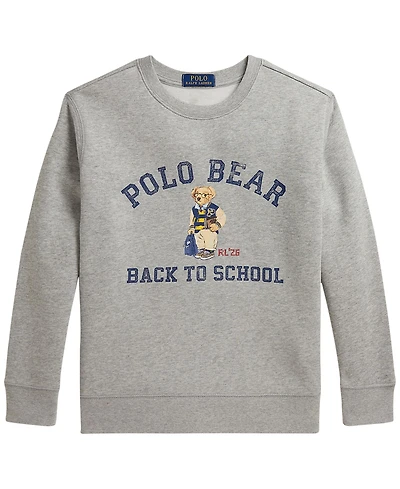 Polo Ralph Lauren Boys' 8-20 Bear Fleece Sweatshirt