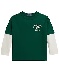 Polo Ralph Lauren Boys' 2T-7 Big Fit Cotton Layered-Effect T-Shirt